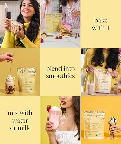 Truvani Bio-Erbsenproteinpulver | Banane Zimt | 20g pflanzliches Protein | Keto & glutenfrei | Ohne Zuckerzusatz