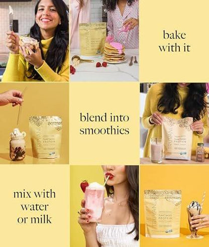 Truvani Bio-Erbsenproteinpulver | Banane Zimt | 20g pflanzliches Protein | Keto & glutenfrei | Ohne Zuckerzusatz