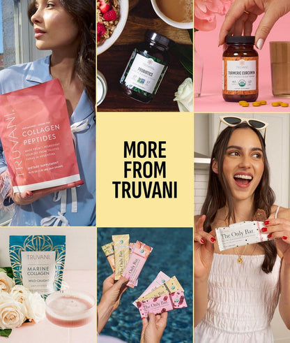 Truvani Bio-Erbsenproteinpulver | Banane Zimt | 20g pflanzliches Protein | Keto & glutenfrei | Ohne Zuckerzusatz