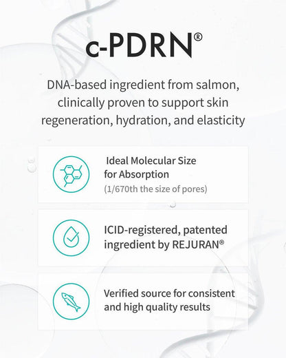 REJURAN® Erfrischende Emulsion, c-PDRN® - Lachs-DNA-Gesichtsfeuchtigkeitscreme für tiefe Hydratation, strahlenden Teint, Festigkeit, Hautelastizität und optimalen Feuchtigkeitshaushalt. Koreanische Hautpflege (45 ml)
