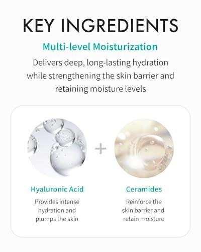 REJURAN® Erfrischende Emulsion, c-PDRN® - Lachs-DNA-Gesichtsfeuchtigkeitscreme für tiefe Hydratation, strahlenden Teint, Festigkeit, Hautelastizität und optimalen Feuchtigkeitshaushalt. Koreanische Hautpflege (45 ml)