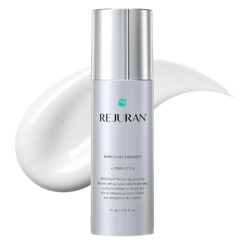 REJURAN® Erfrischende Emulsion, c-PDRN® - Lachs-DNA-Gesichtsfeuchtigkeitscreme für tiefe Hydratation, strahlenden Teint, Festigkeit, Hautelastizität und optimalen Feuchtigkeitshaushalt. Koreanische Hautpflege (45 ml)