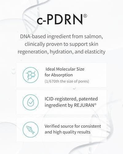 REJURAN® Erfrischende Emulsion, c-PDRN® - Lachs-DNA-Gesichtsfeuchtigkeitscreme für tiefe Hydratation, strahlenden Teint, Festigkeit, Hautelastizität und optimalen Feuchtigkeitshaushalt. Koreanische Hautpflege (45 ml)