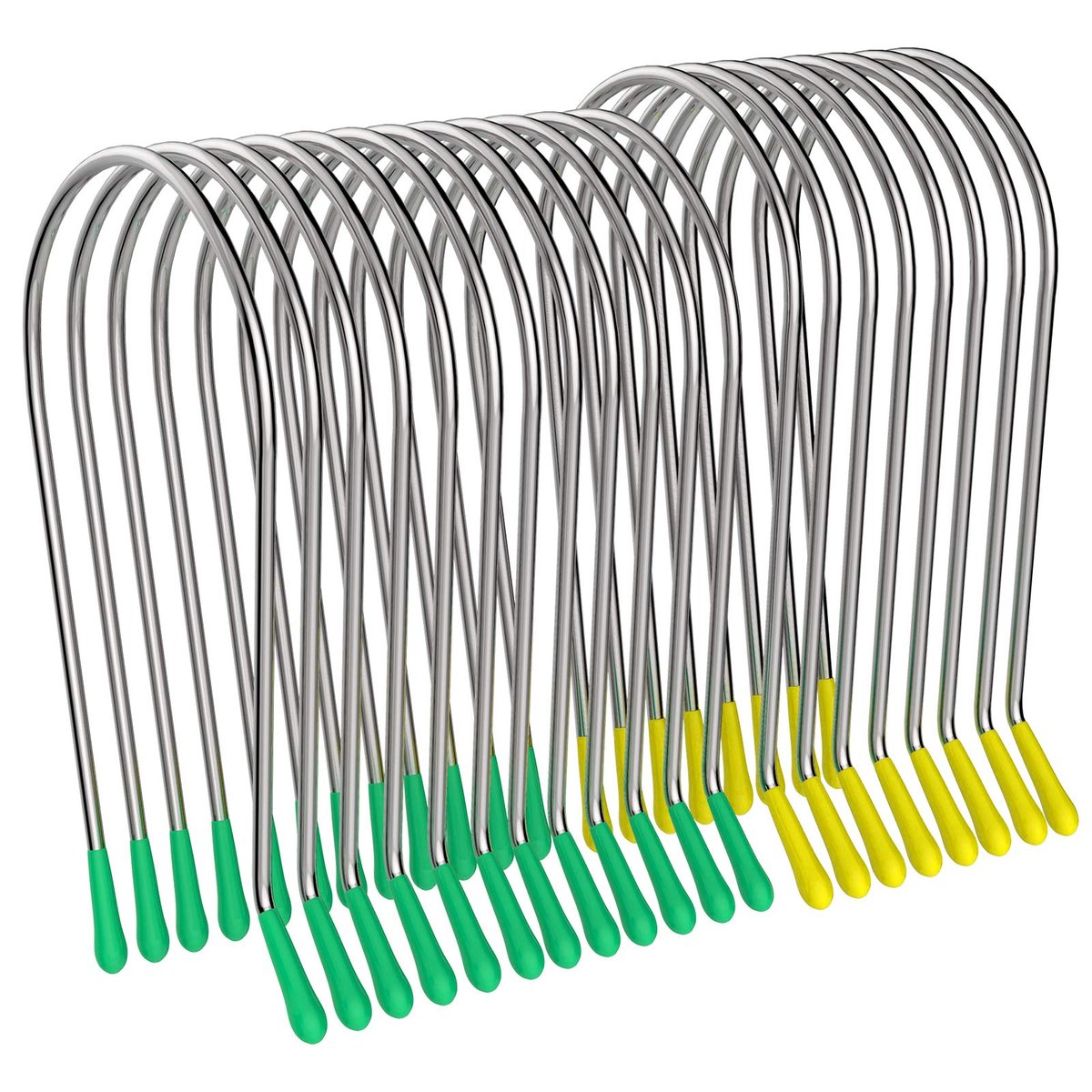 Ersatz-Hot-Curler-Clips – 20 Stück Metall-Haarroller-Klammern für 1,5 und 1,75 Zoll Lockenwickler