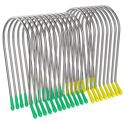 Ersatz-Hot-Curler-Clips – 20 Stück Metall-Haarroller-Klammern für 1,5 und 1,75 Zoll Lockenwickler