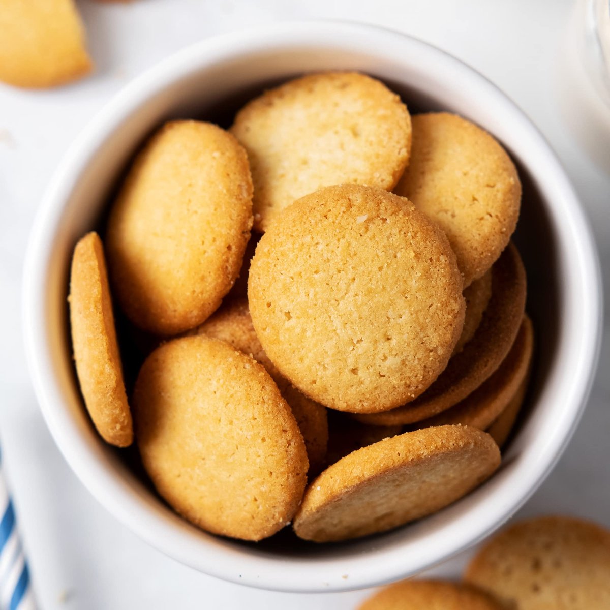 HighKey Glutenfreie Vanillewaffelkekse – 3er-Pack, kohlenhydratarmer Keto-Snack, zuckerfreier Nachtisch, diabetikerfreundlich, mit Mandelmehl, null Zuckerzusatz, proteinreicher Genuss für Erwachsene