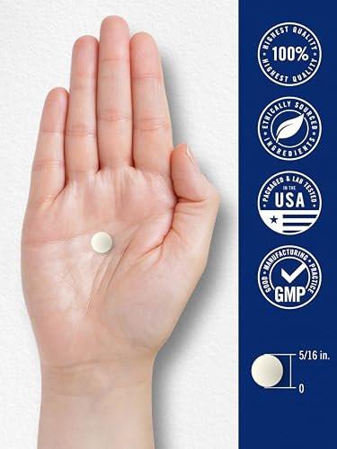 Carlyle Eisen Ferrosulfat 325 mg, 65 mg elementares Eisen | 400 Tabletten | Hochdosiertes, nicht-GVO, glutenfreies und vegetarisches Nahrungsergänzungsmittel