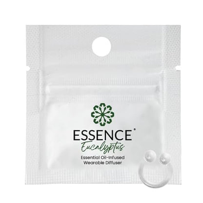 HONÉ Essence Wearable Aromatherapie Nasal Diffuser – Eukalyptus ätherisches Öl Nasenring Silikon Inhalator für Stress & Stimmung – Hergestellt in den USA & Reisefreundlich