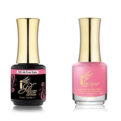 iGel 100% reiner Gel-Nagellack – Dip & Dap Kollektion (DD044 – First Date) 2er-Pack
