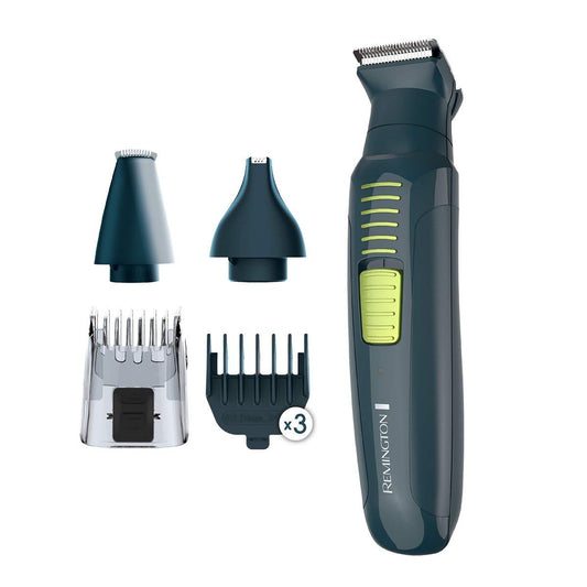 Remington Ultrastyle Wiederaufladbares Total Grooming Kit, PG6111, Teal/Grün - 9-teiliges Set