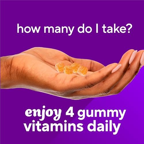 Vitafusion Extra Stark Power C Gummivitamine – Immununterstützung mit tropisch-zitrusfruchtigem Geschmack, 92 Stück