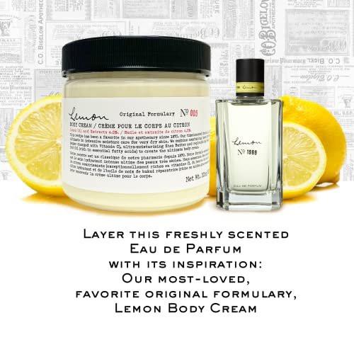 C.O. Bigelow Lemon Eau de Parfum – Zitrusduft mit Zitronenextrakt & Weißem Moschus, Unisex Eau de Parfum, 100 ml