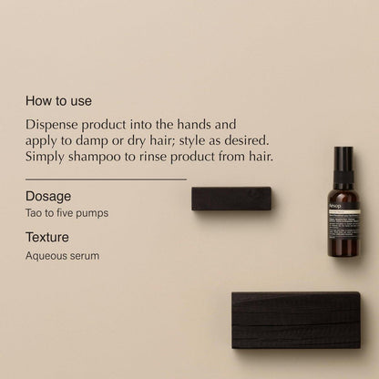 Aesop Tame Haar Serum – Glättet Frizz und fliegende Haare, leichtes Formel ohne Klebrigkeit, 60 ml