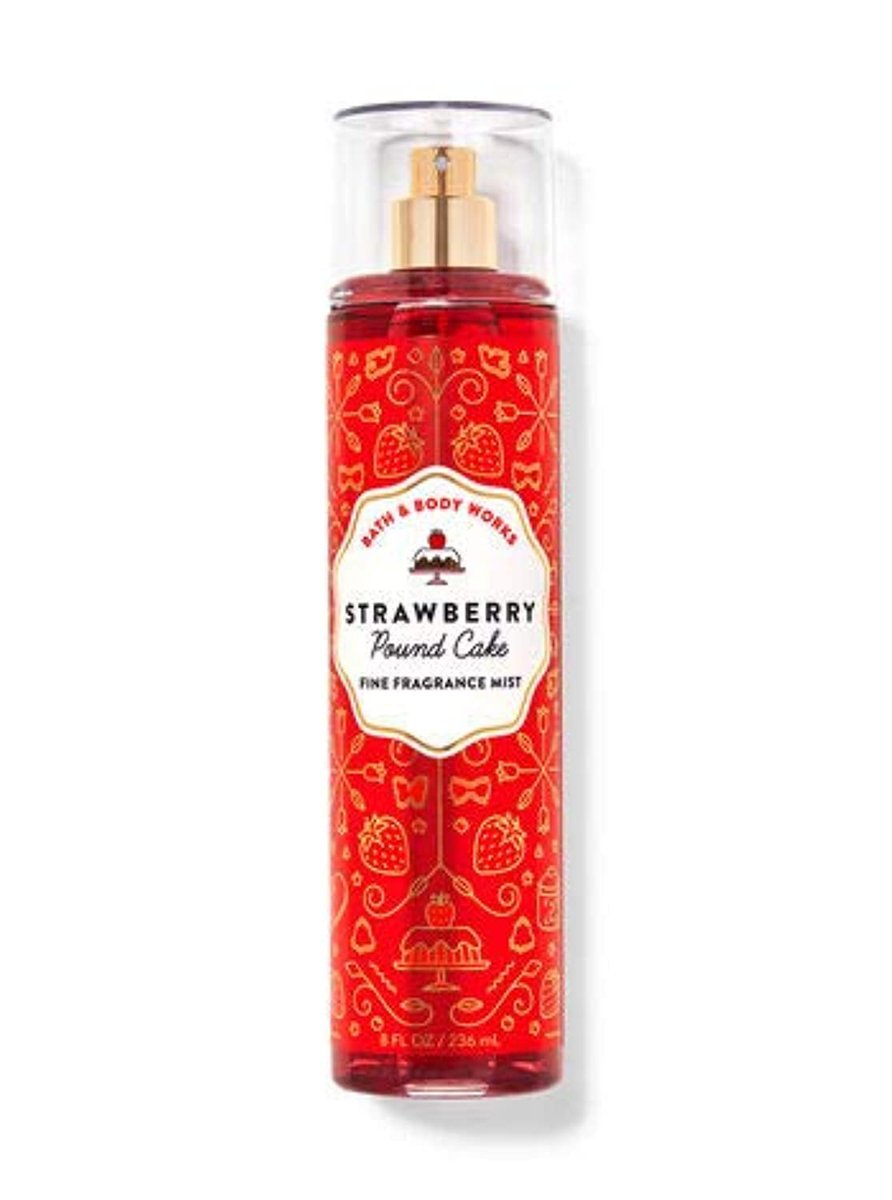 Bath & Body Works Erdbeer-Kuchen Duftnebel 236 ml – Süßer Gourmand-Duft für den Alltag