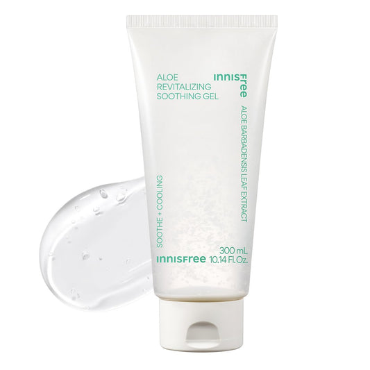 innisfree Aloe Vitalizing Soothing Gel – Feuchtigkeitsspendende Gesichts- und Körperpflege (300 ml)
