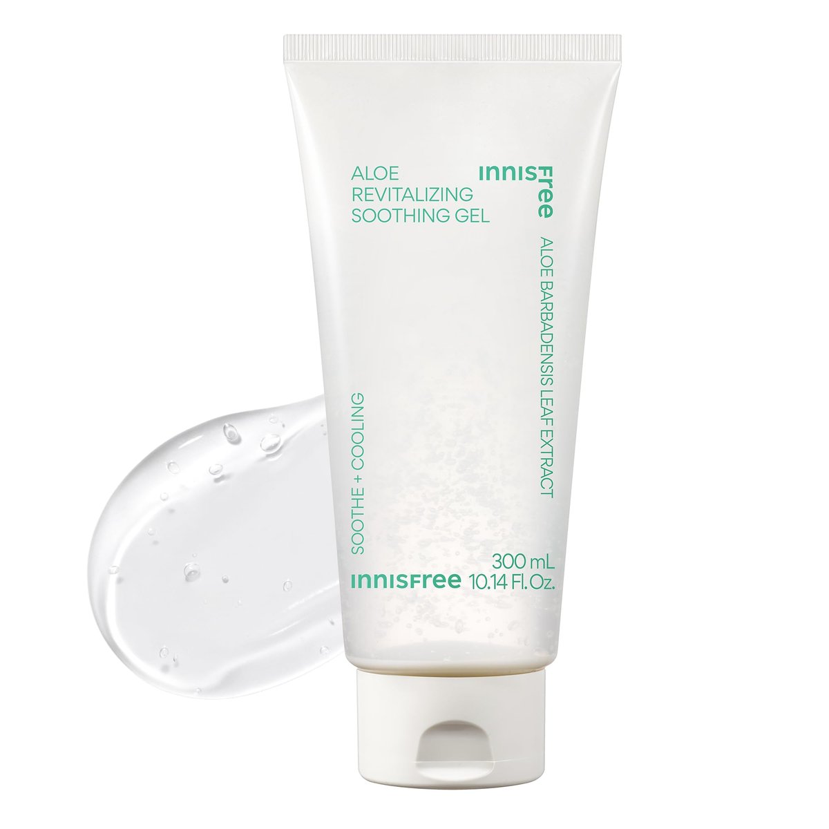 innisfree Aloe Vitalizing Soothing Gel – Feuchtigkeitsspendende Gesichts- und Körperpflege (300 ml)