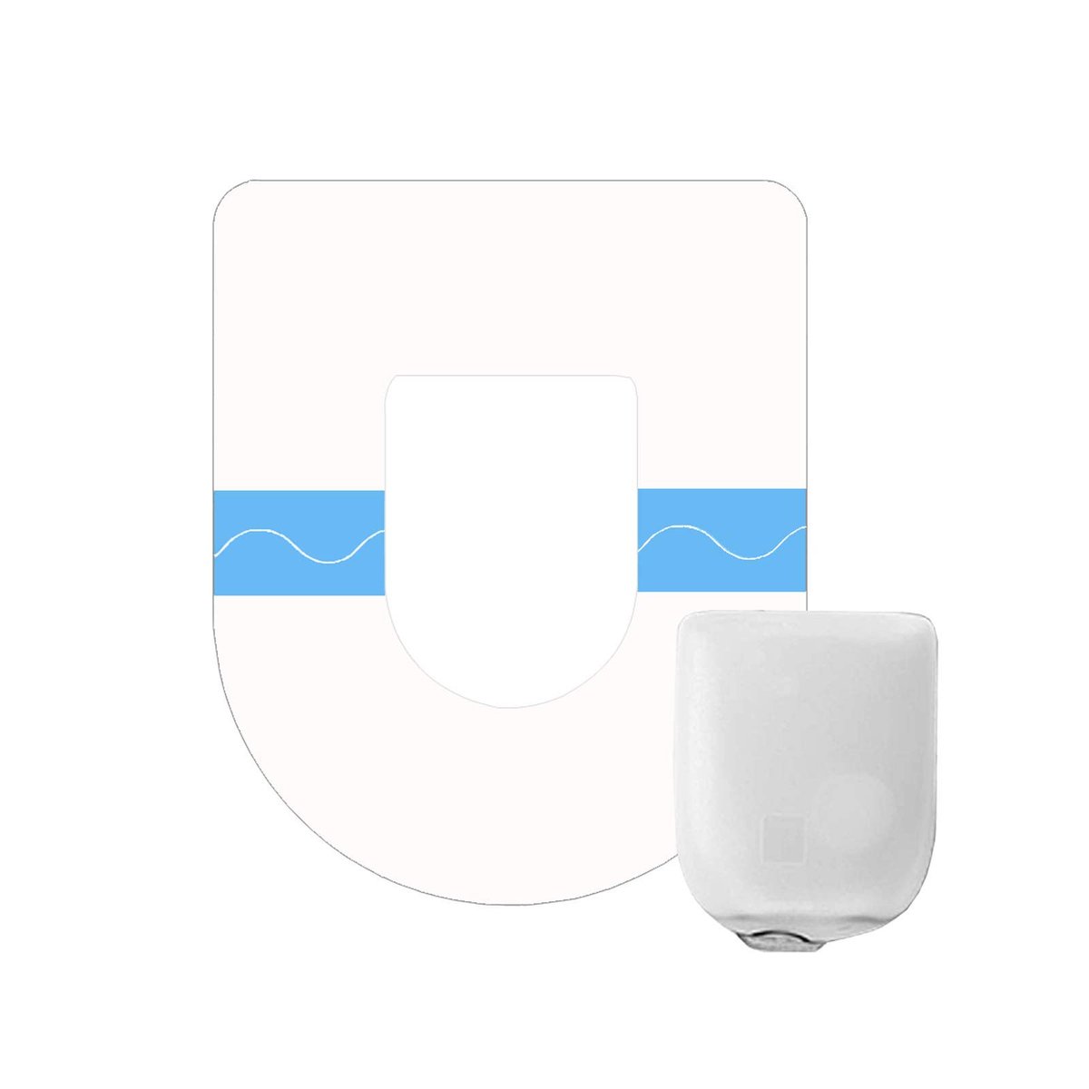 Omnipod 5 Overpatches Wasserdicht – 40 Stück Transparente Klebepflaster für Omni 5, Klare Omnipod Sensor Abdeckungen, Lange Haltbarkeit bis zu 10 Tagen (40er-Pack)