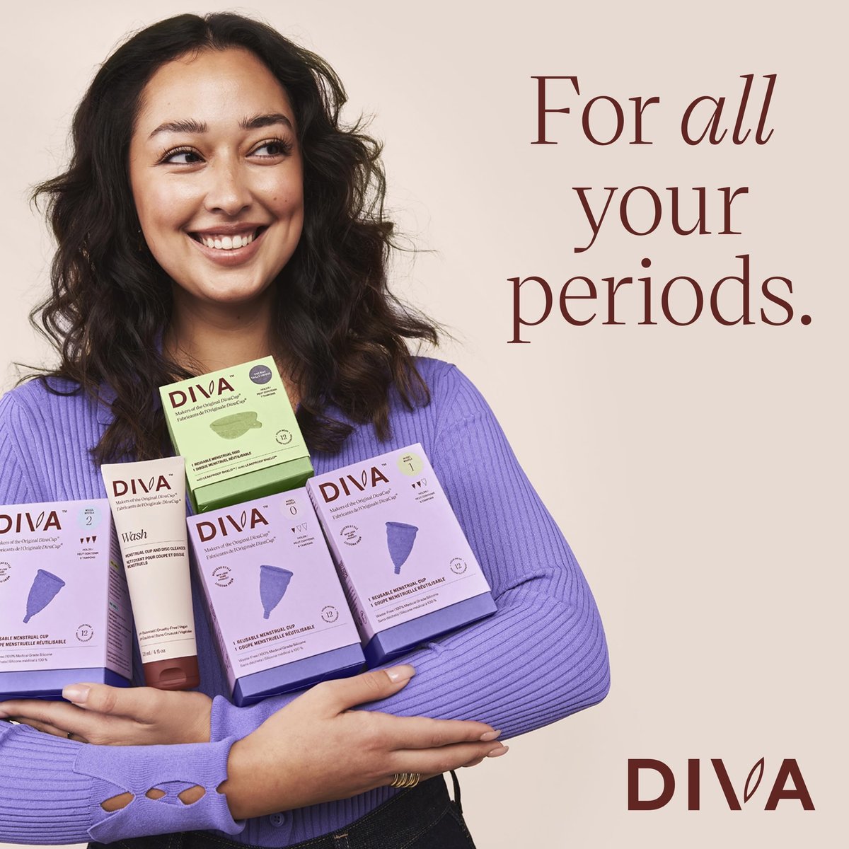 DIVA Wash – Menstruationsbecher & Scheibenreiniger – Nur ein Tropfen nötig – 100% pflanzliche Reinigungslotion – Frischer Zitrusduft – 118 ml