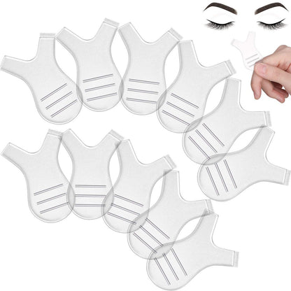 60 Stücke Y-Kamm Wimpernlift-Bürste Wimpern-Dauerwellenbürste Make-up Beauty Werkzeug für Wimpernverlängerung
