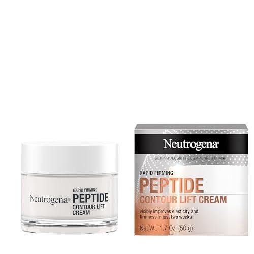 Neutrogena Rapid Firming Peptide Contour Lift Gesichtscreme - Straffende & Liftende Tagescreme gegen Falten, 1,7 oz