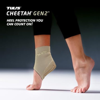 Tuli's Cheetah Gen2 Fersenkissen – Fußschutz für Turner und Tänzer mit Morbus Sever und Fersenschmerzen, Medium