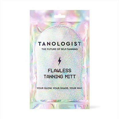 Tanologist Flawless Tanning Mitt – Streifenfreier Selbstbräuner-Applikator für Mousse, Wasser & Gradual Tan, wiederverwendbar & waschbar, keine fleckigen Hände, vegan & tierversuchsfrei, 1 Stück