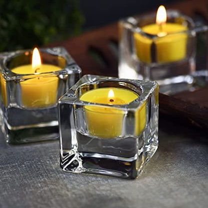 DEYBBY Duftende Sojawachs-Teelichter im Bulk – Lavendel Aromatherapie-Kerze für Stressabbau, langanhaltend, für Entspannung, Spa und Bad | 12er-Pack