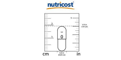 Nutricost Apfelessig Kapseln 500mg, 240 vegetarische Kapseln - Natürlich, Vegetarisch, GMP, Nicht-GVO und Glutenfrei