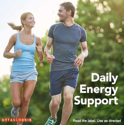 RUTASCORBIN Rutin und Vitamin C Tabletten für Kreislauf und Immununterstützung | Moderate Tagesdosis für Gefäße & Gefäßgesundheit, Antioxidans und Kollagenunterstützung, saubere Formel, 50 Stück pro Packung | 1er-Pack