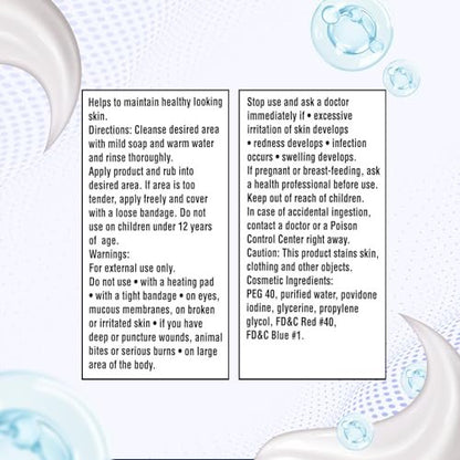 POMADA DE LA VACA MASTITI Feuchtigkeitsspendende Salbe – Intensive Pflege für gesund aussehende Haut; Ideal für Hautpflege, Stillbedarf und Kosmetikerin-Zubehör | 2 Unzen | 1er-Pack