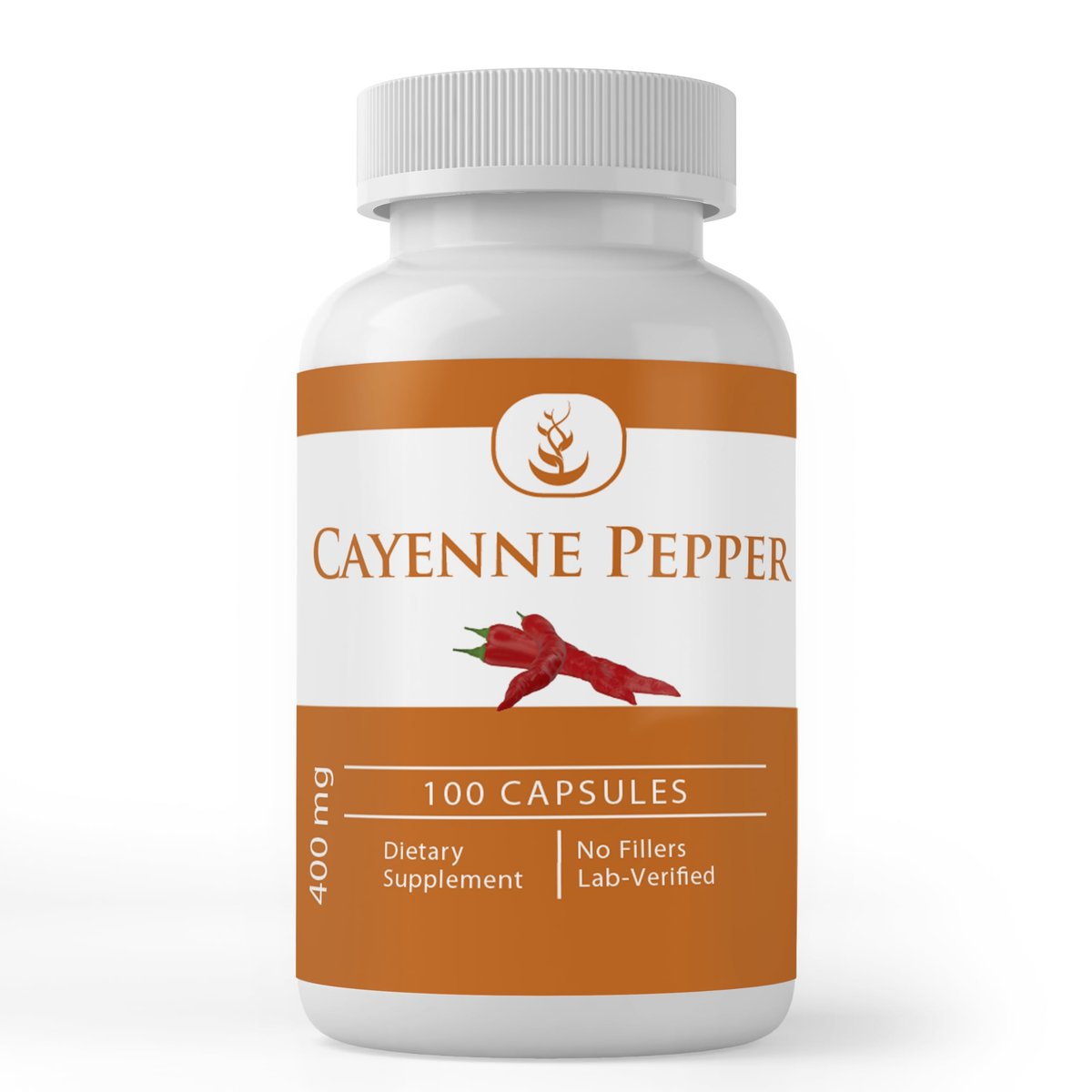 Pure Original Ingredients Cayennepfeffer Kapseln – 100 Kapseln, rein, ohne Zusätze oder Füllstoffe, laborgeprüft