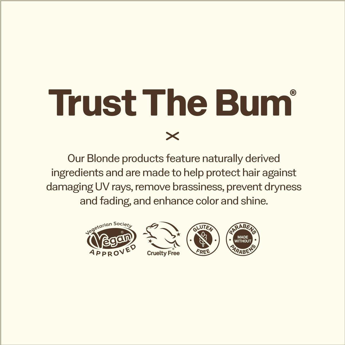 Sun Bum Blonde Hair Lightener - Vegan, Paraben-, Gluten- und Tierversuchsfreier Farbverstärker für Blondes, 2er-Pack