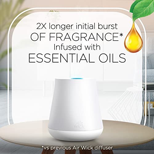 Air Wick Essential Mist Starterset (Diffuser + Nachfüllung), Joy, ätherische Öle Diffuser, Lufterfrischer