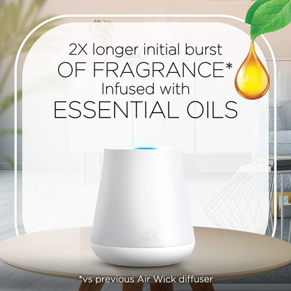 Air Wick Essential Mist Starterset (Diffuser + Nachfüllung), Joy, ätherische Öle Diffuser, Lufterfrischer