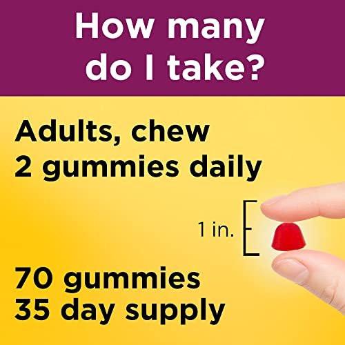 Nature Made Multivitamin für Frauen – Gummibärchen mit Vitaminen für tägliche Unterstützung, 70 Stück, 35-Tage-Vorrat