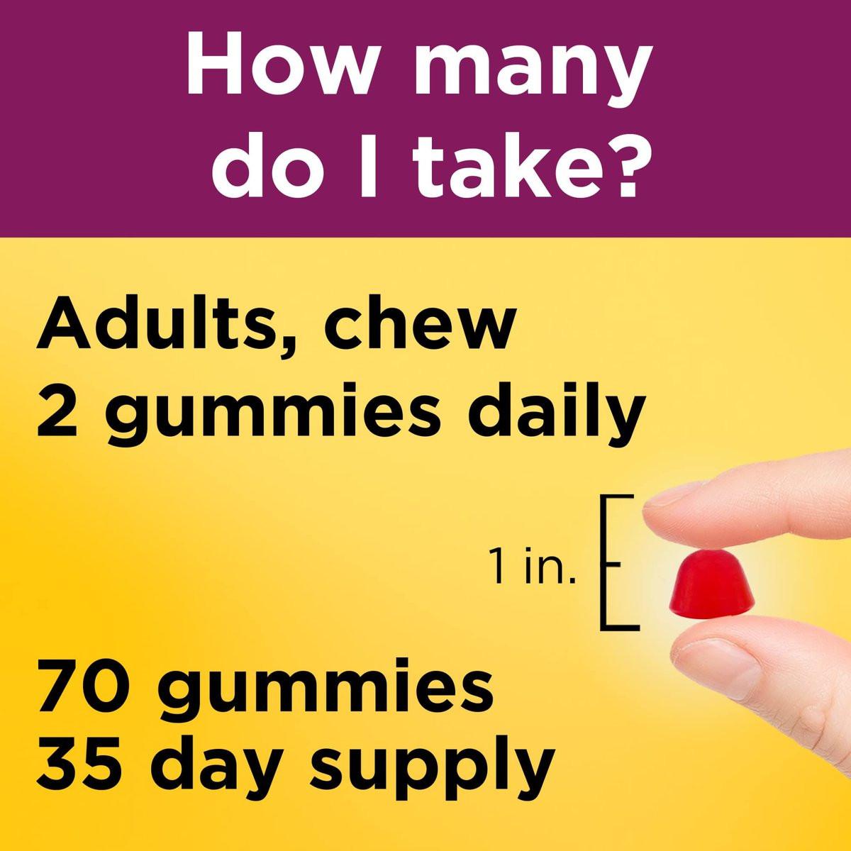 Nature Made Multivitamin für Frauen – Gummibärchen mit Vitaminen für tägliche Unterstützung, 70 Stück, 35-Tage-Vorrat