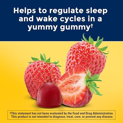 Nature Made Kids First Schlaf-Gummis mit Melatonin – 100% medikamentenfrei – 45 Stück
