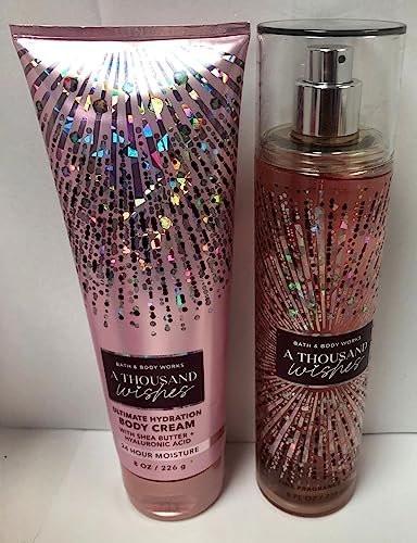 Bath and Body Works – A Thousand Wishes – Geschenkset – Feiner Duftnebel & Körpercreme