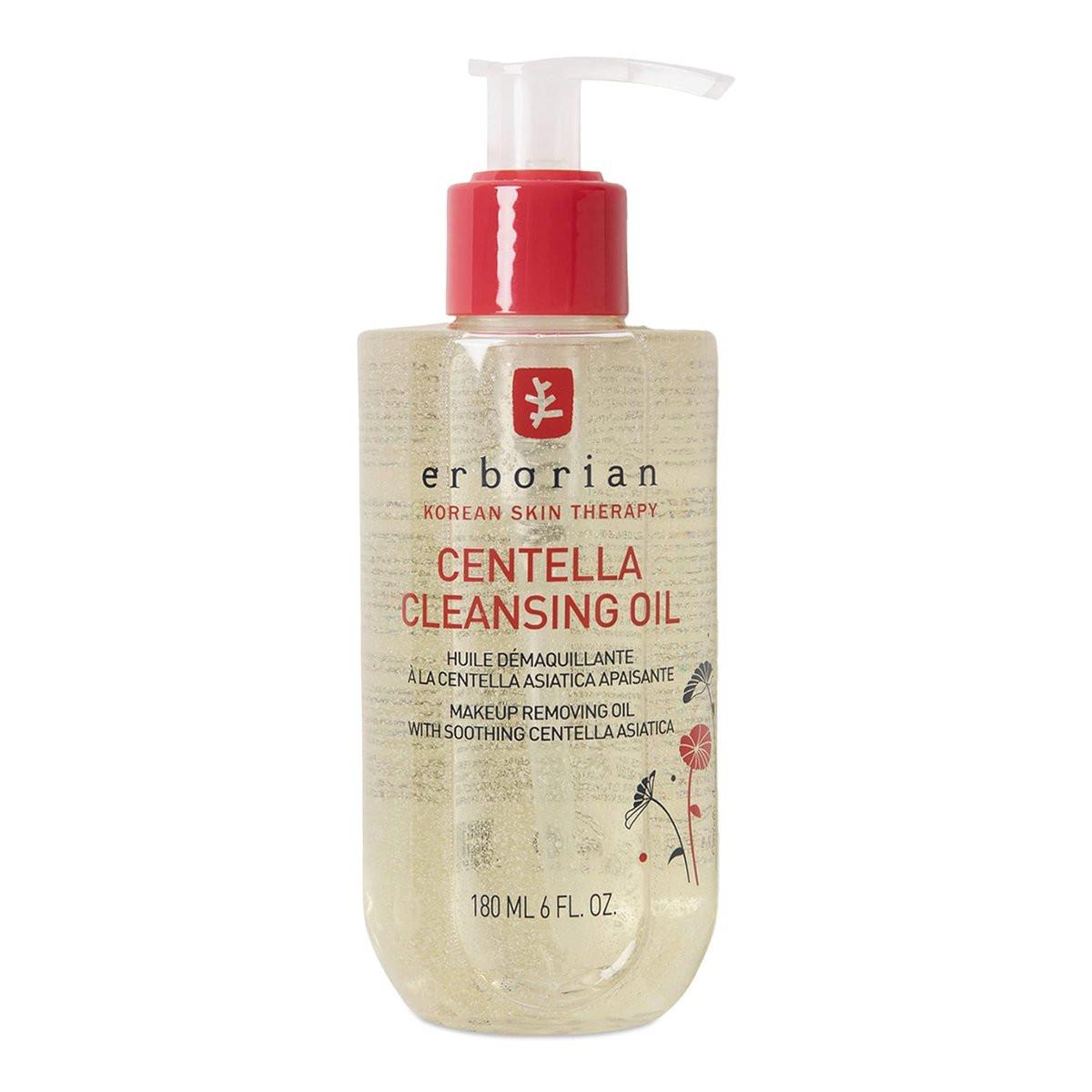 Erborian Reinigungsöl – Sanfter Make-up-Entferner mit Centella Asiatica für Feuchtigkeit und Hautbarriere-Unterstützung, Koreanische Hautpflege