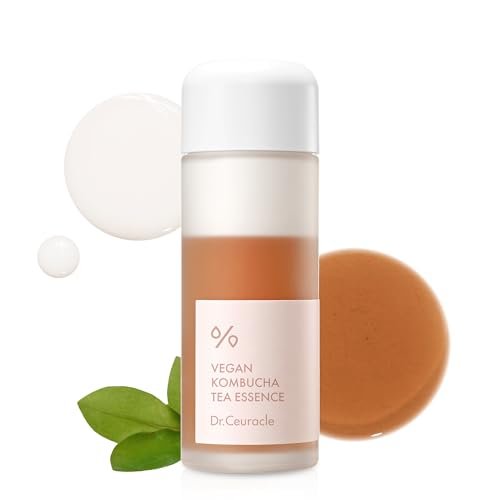 Dr.Ceuracle Vegan Kombucha Tea Essence – Feuchtigkeitsspendender Milky Toner mit Kombucha-Extrakt, Centella Asiatica und Ceramid (150 ml)
