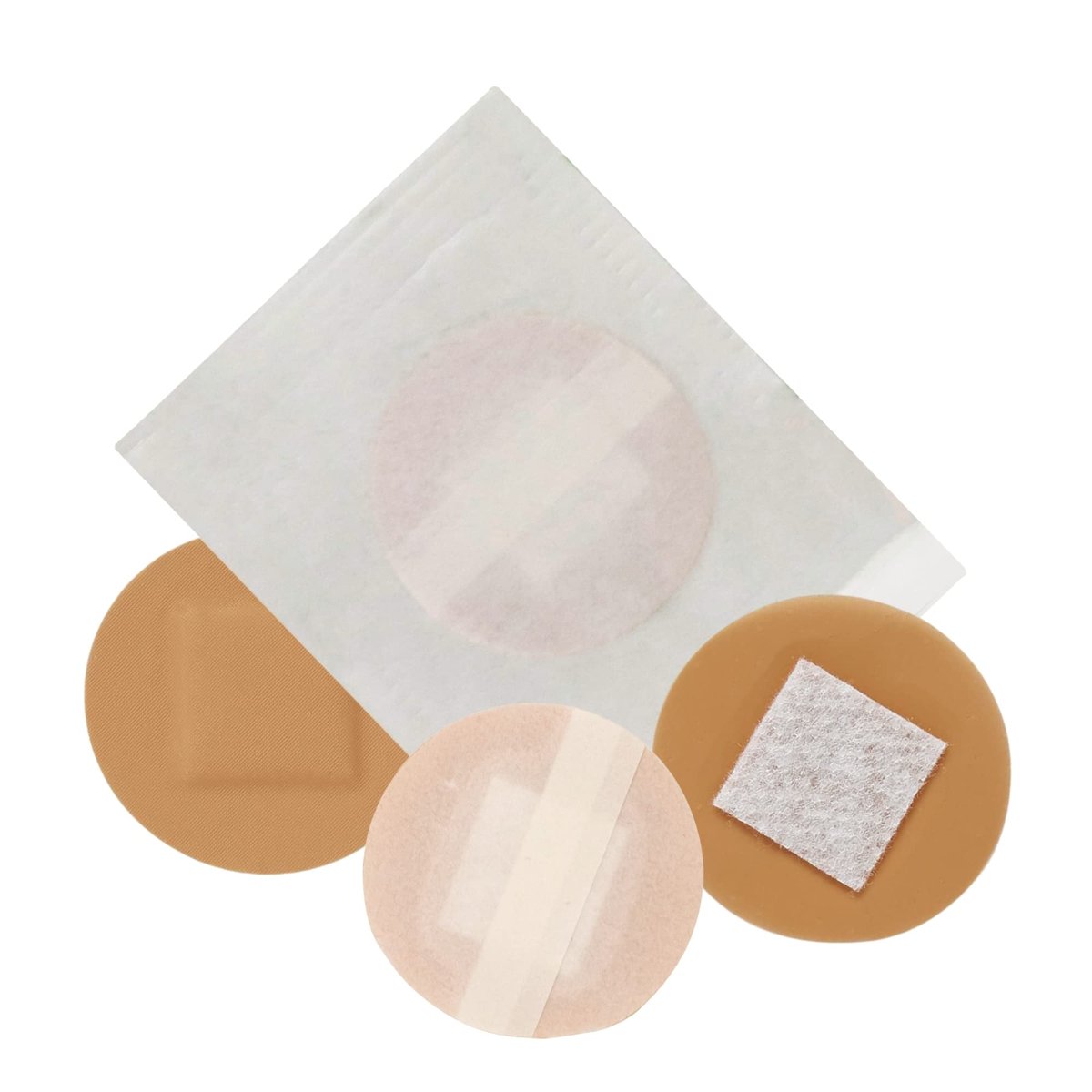Vakly Spot-Pflaster rund 2,2 cm (200 Stück) – sterile, transparente Kunststoff-Wundpflaster mit saugfähiger Wundauflage für kleine Schnitte, Pickel, Impfungen und Blasen