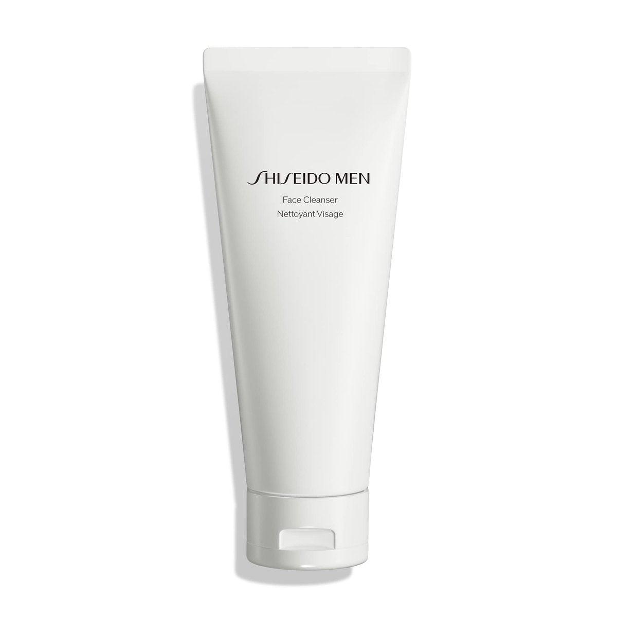 Shiseido Men Gesichtsreiniger 125 ml – 2-in-1 Reiniger & Rasiercreme für saubere, belebte Haut