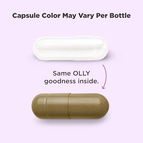 OLLY Beat The Bloat Kapseln – Verdauungsenzyme für Frauen, 25 Stück