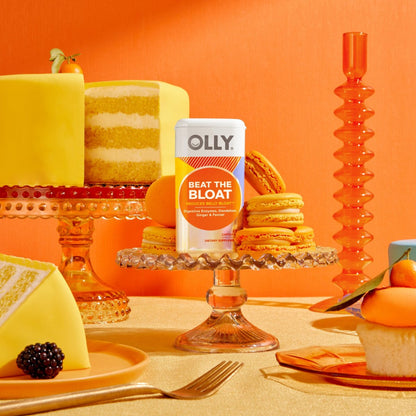 OLLY Beat The Bloat Kapseln – Verdauungsenzyme für Frauen, 25 Stück