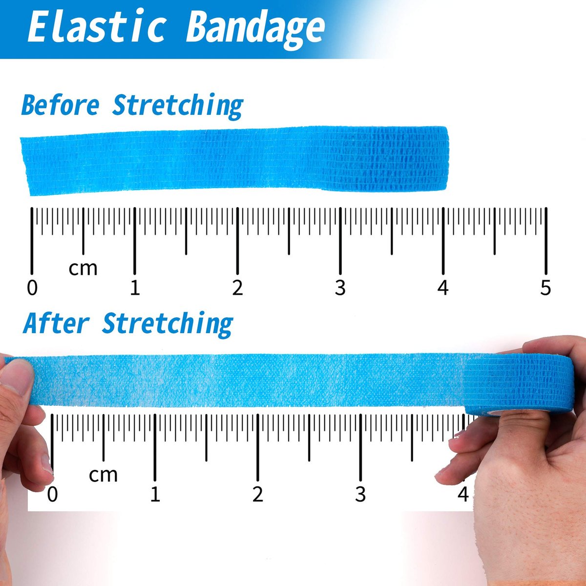 24er Pack Selbsthaftende Kohäsive Bandage 1 Zoll x 5 Yards, Erste-Hilfe-Band, Elastisches Selbstklebeband, Sportbandage, Wickelbandage für Sport, Handgelenk, Knöchel (Regenbogenfarben)