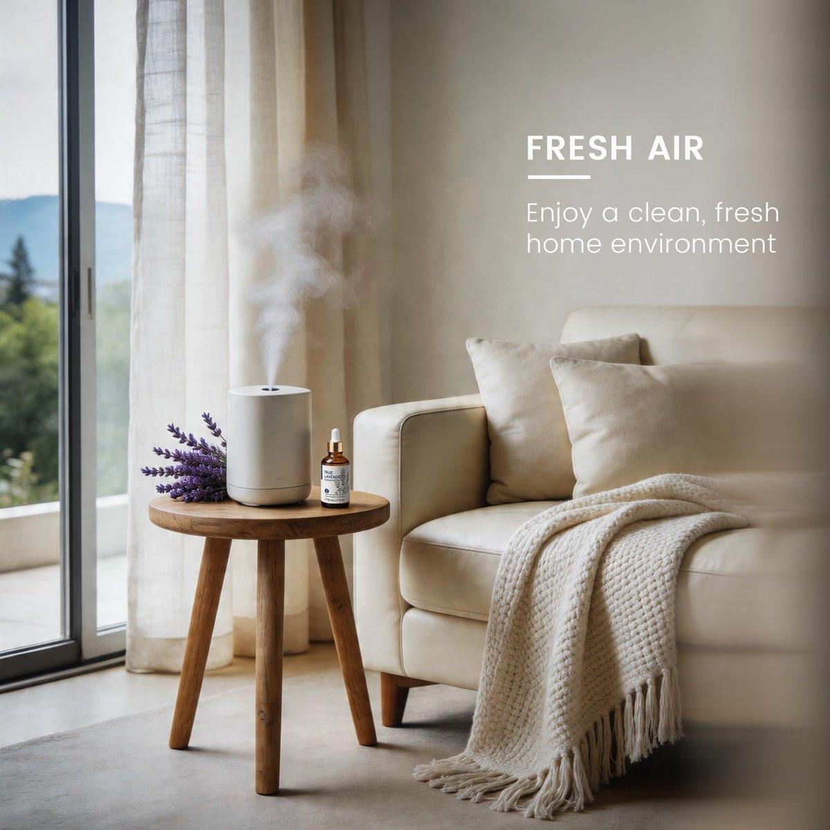 HIQILI Lavendel Öl für Diffuser, Aromatherapie & Lufterfrischung – Ideal zur Entspannung, Geruchsbeseitigung & für eine friedliche Atmosphäre – 30 ml