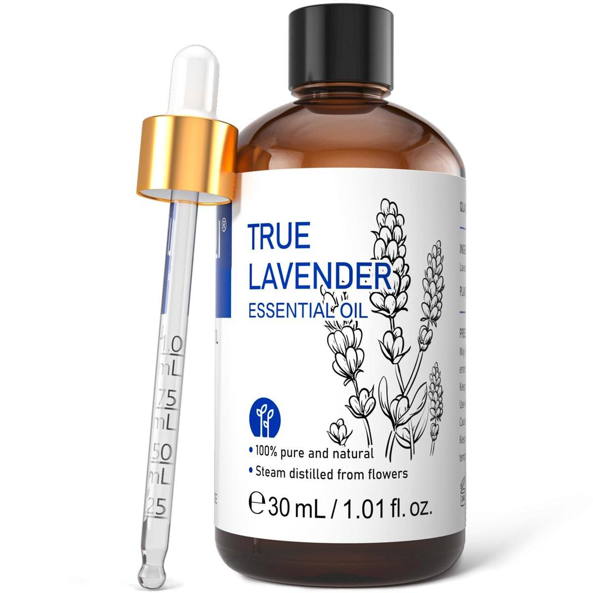 HIQILI Lavendel Öl für Diffuser, Aromatherapie & Lufterfrischung – Ideal zur Entspannung, Geruchsbeseitigung & für eine friedliche Atmosphäre – 30 ml