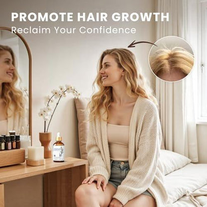 HIQILI Rosmarin ätherisches Öl, 100% rein & natürlich, für Shampoo & Conditioner, 30 ml