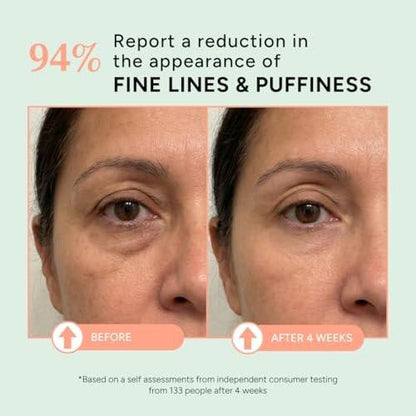 Eight Saints Hautpflege All In Eye Cream – Anti-Aging Augencreme gegen Schwellungen, Falten und Augenringe mit Hyaluronsäure, Vitamin C und Peptiden, 15 ml