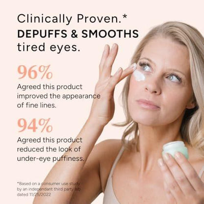 Eight Saints Hautpflege All In Eye Cream – Anti-Aging Augencreme gegen Schwellungen, Falten und Augenringe mit Hyaluronsäure, Vitamin C und Peptiden, 15 ml